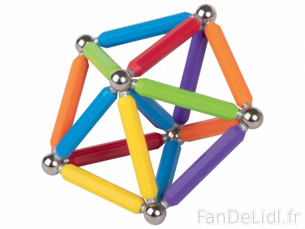 Jeu de construction magnétique , le prix 11.99 &#8364; 
- 60 pi&egrave;ces
- ...