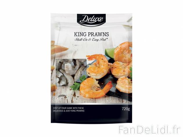Queues de crevettes ASC , le prix 12.99 € 
- Calibre : 34/43
Caractéristiques

- ...