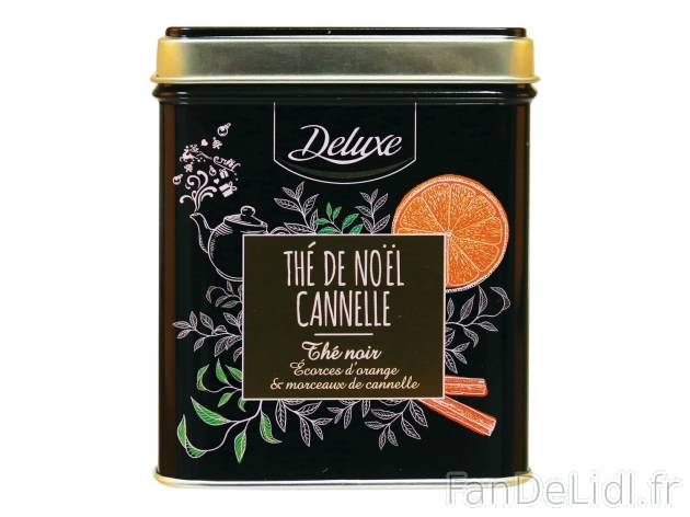 Thé de Noël ou infusion en vrac , le prix 3.69 € 
- Au choix : thé orange-cannelle, ...