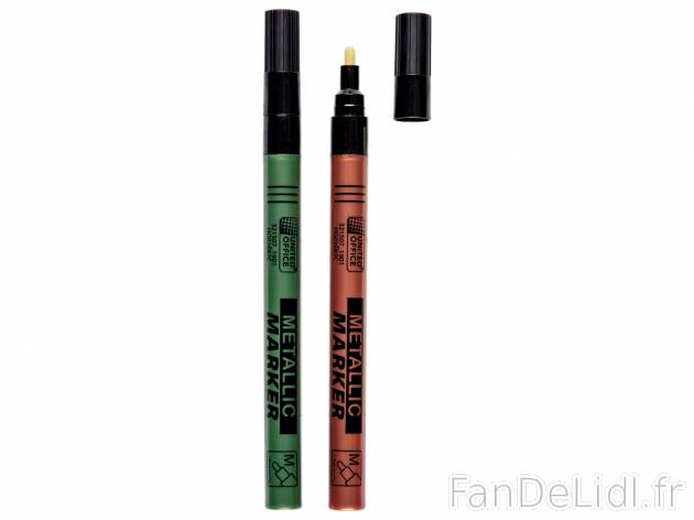 Marqueurs peinture en vente , le prix 1.99 € 
- Lot de 2
- Autres modèles disponibles ...