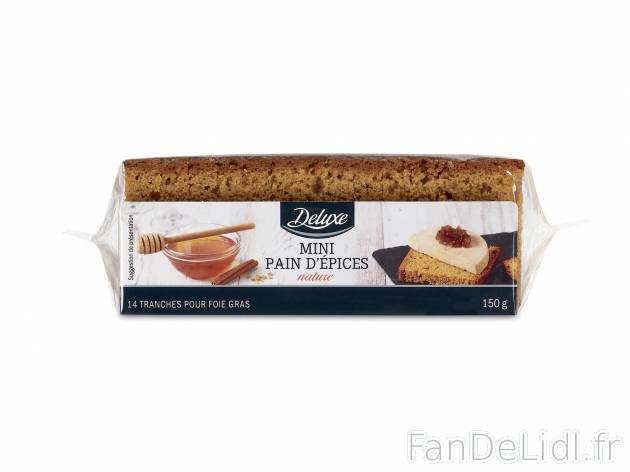 Pain depieces, le prix 1.59 &#8364; 
- Special foie gras
- Au choix : miel ...