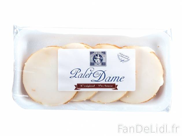 Palets de Dame , prezzo 1.99 € per 140 g, 1 kg = 14,21 € EUR. 
- Le palet de ...