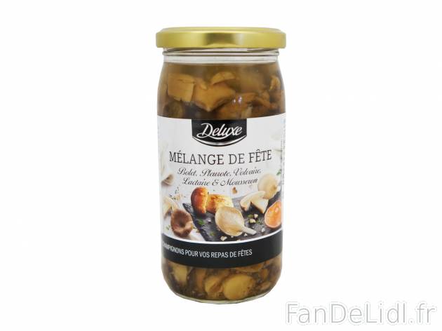 Mélange de champignons de fête , le prix 2.09 &#8364; 
- Compos&eacute; ...