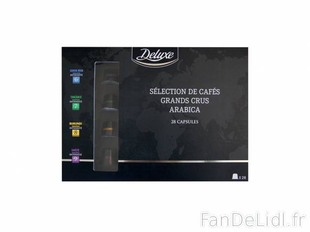 Coffret de dégustation de cafés grands crus pur arabica , le prix 6.89 &#8364; ...