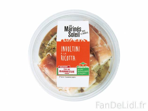 Les marinés assortis1 , prezzo 1.49 &#8364; per 120 g au choix 
- Au choix ...