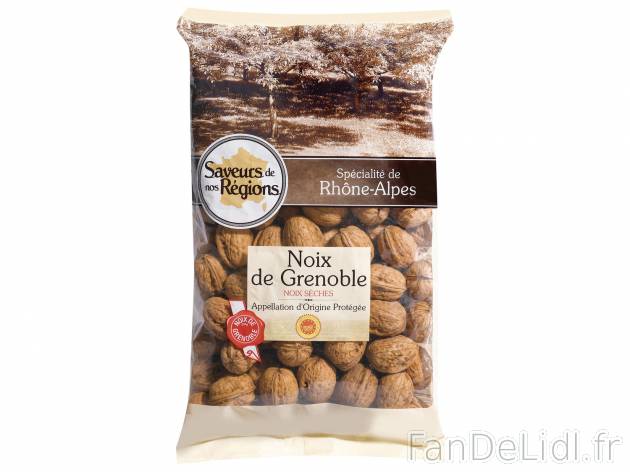 Noix de Grenoble AOP , le prix 5.99 €  

Caractéristiques

- AOP