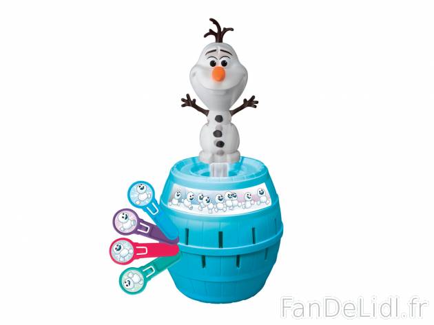Jeu pop-up Olaf , le prix 19.99 &#8364; 
- Retour possible de vos jouets jusqu&#39;&agrave; ...