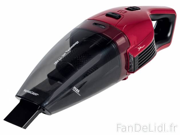 Aspirateur à main sans fil Silvercrest, le prix 29.99 € 
- Quantités limitées ...