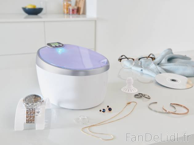 Nettoyeur à ultrasons Silvercrest , le prix 21.99 € 
- 50 W
- Capacité max. ...