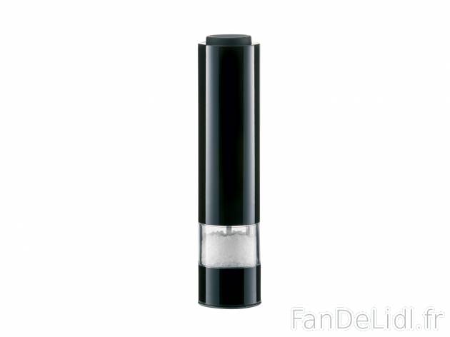 Moulin à sel ou poivre électrique , le prix 7.99 € 
- Éclairage intégré
- ...