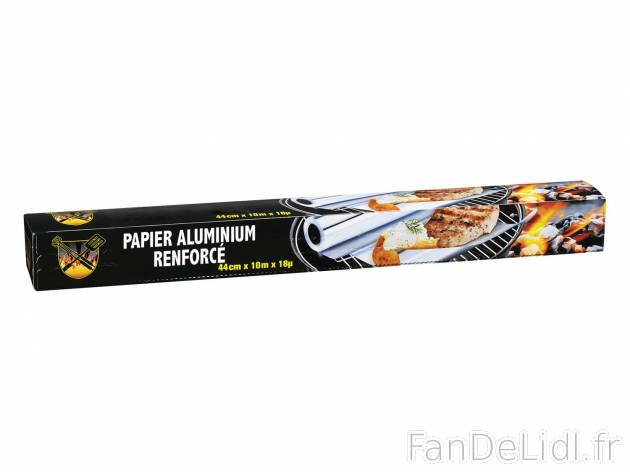 Papier aluminium renforcé , prezzo 1.49 &#8364; per 1 pièce 
- Pour griller, ...