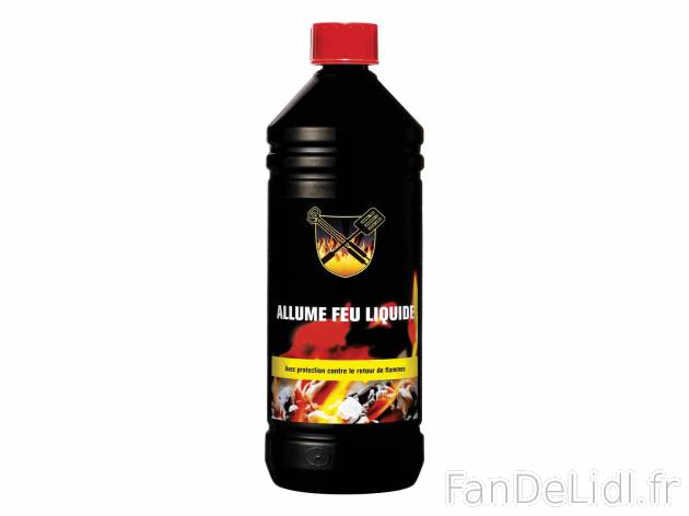 Allume-feu liquide1 , prezzo 1.99 &#8364; 1 L 
- Pour charbon de bois et bois
- ...