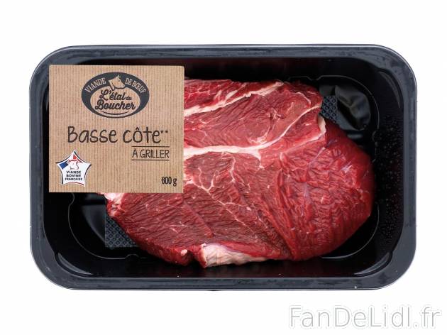 Basse côte à griller1 , prezzo 4.99 &#8364; per 600 g 
- In&eacute;dit ...