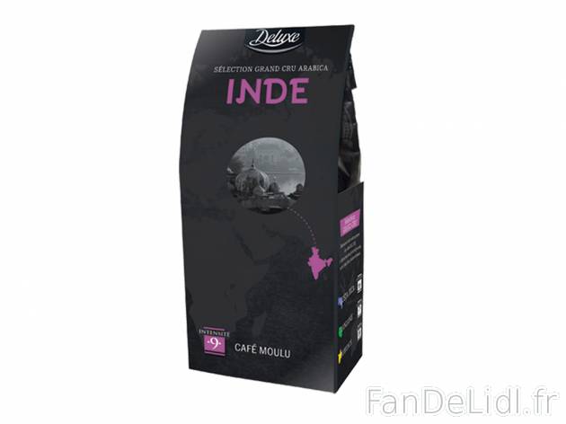 Café moulu grand cru arabica , le prix 2.19 € 
- Origine au choix : Costa Rica, ...