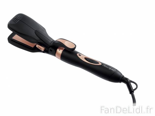 Fer à coiffer multifonction Christina Aguilera, le prix 16.99 € 
- Revêtement ...