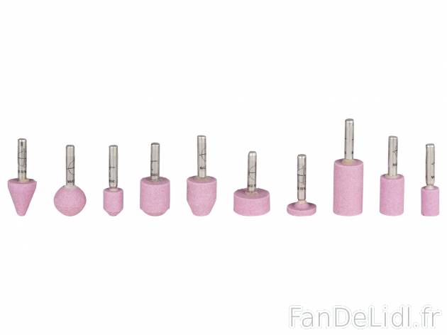Accessoire pour meuleuse droite , le prix 2.99 € 
- Pour bois, métal et plastique
- ...