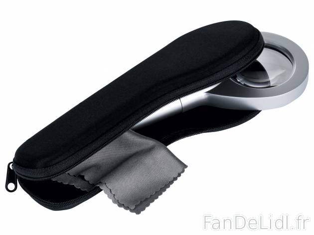 Loupe à LED , le prix 5.99 € 
- Lentille spéciale intégrée grossissement ...
