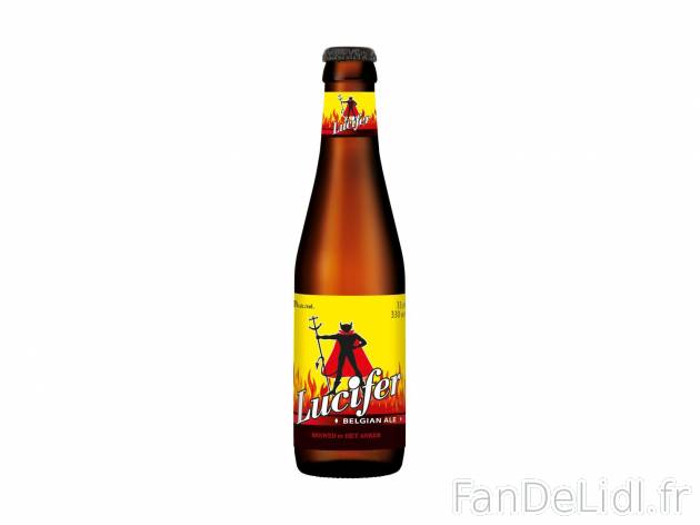 4 bières blondes Bush1 , prezzo 5.49 € per 4 x 33 cl 
-  10,5 % Vol.