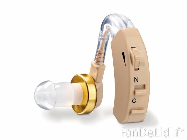 Amplificateur auditif , le prix 19.99 € 
- Amplification 40 dB max.
- Volume ...