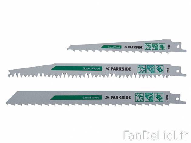 3 lames de scie sabre , prezzo 2.99 € per Le set au choix 
- Set « universel ...
