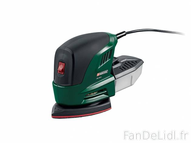 Ponceuse à main , prezzo 16.99 € per L&apos;unité 
- 160 W 
- Efficacité ...