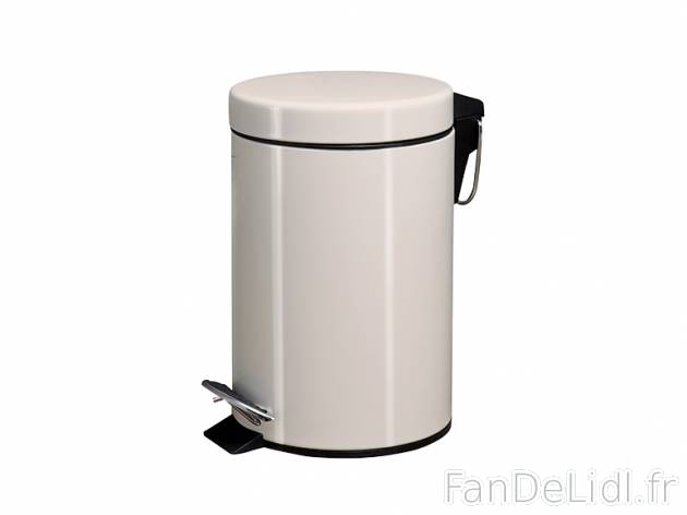 Poubelle de salle de bains à pédale , prezzo 6.99 € per L&apos;unité au ...