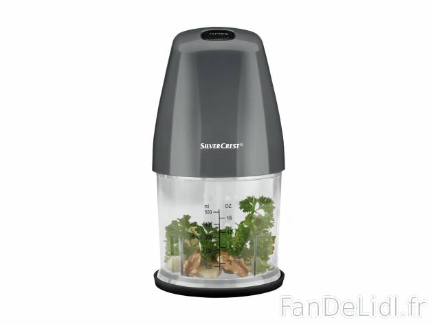 Hachoir multifonction , le prix 9.99 € 
- 260 W
- Env. 500 ml
- Touche turbo ...