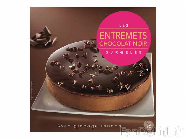 Entremets au chocolat , prezzo 3.99 € per 445 g, 1 kg = 8,97 € EUR.