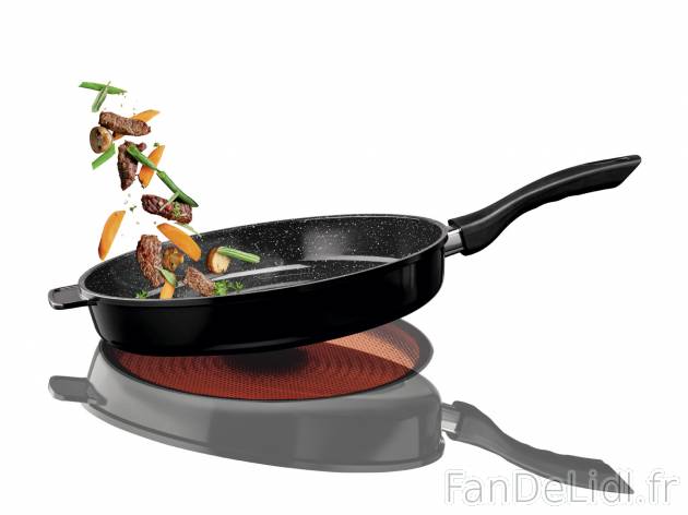 Poêle en fonte d’aluminium , le prix 16.99 € 
- Ø Env. 32 cm
- Tous feux ...