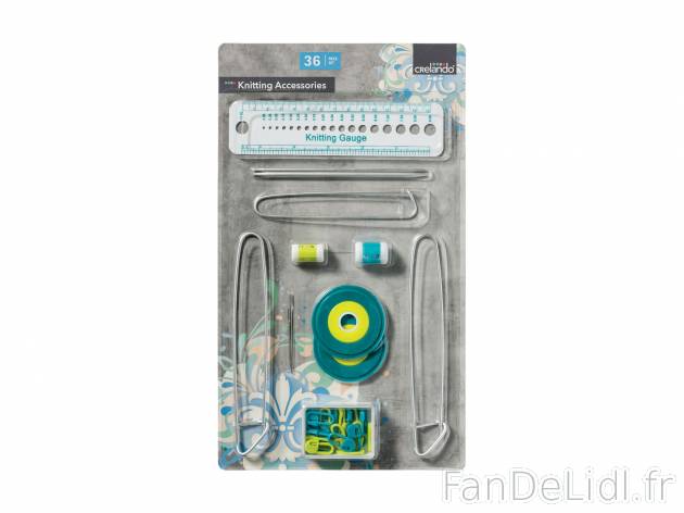 Accessoires de couture ou de tricot , le prix 4.49 € 
- Accessoires de tricot ...