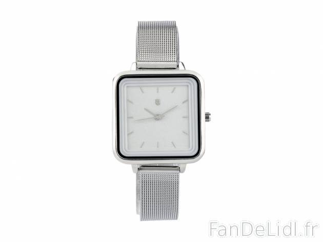 Montre Auriol, le prix 9.99 € 
- Montre étanche jusqu’à 5 bar
- Boîtier ...