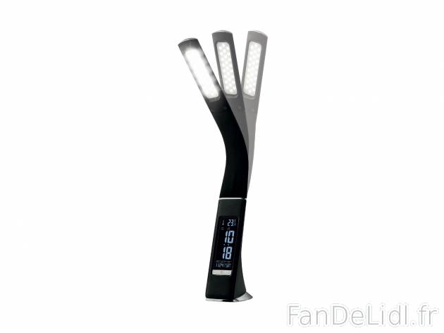 Lampe de table à LED avec affichage de l’heure , le prix 23.99 € 
- 3 niveaux ...