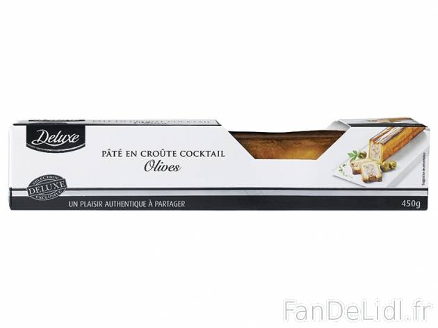 Pâté en croûte , prezzo 1.99 € per 450 g au choix, 1 kg = 4,42 € EUR. 
- ...