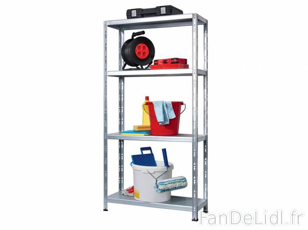 Etagère métallique , prezzo 16.99 € per L&apos;unité 
- Structure en acier ...