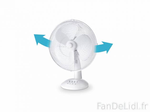 Ventilateur de table , prezzo 21.99 EUR 
Ventilateur de table 
- 40 W
- Oscillation ...