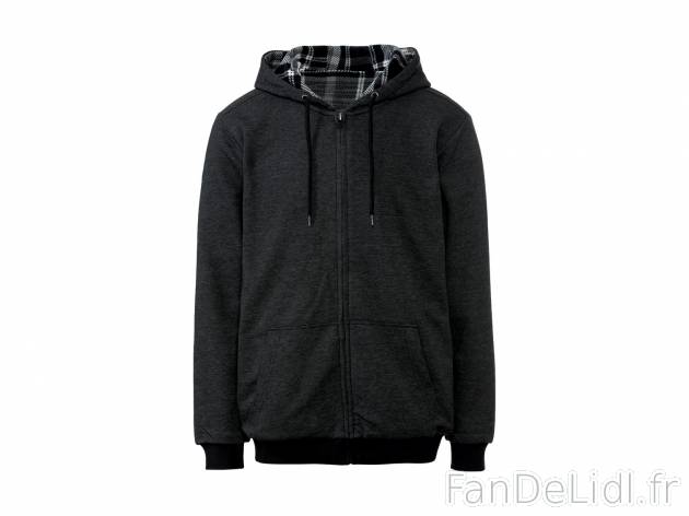 Veste réversible en molleton homme , le prix 19.99 € 
- Veste réversible
- ...