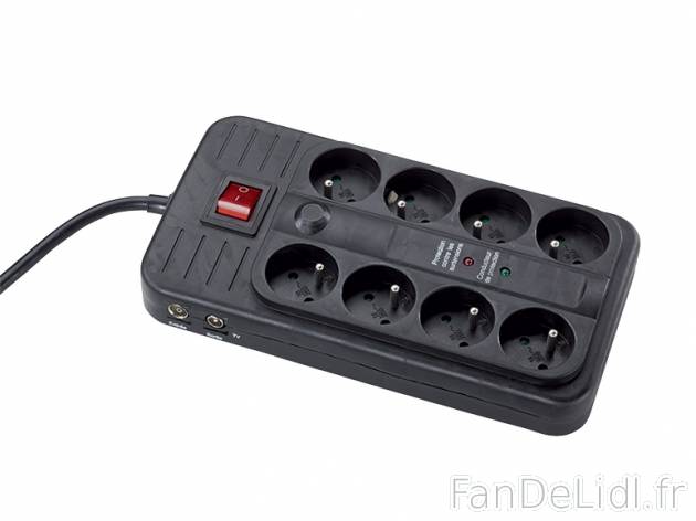 Multiprise parasurtenseur , prezzo 12.99 € per L&apos;unité au choix 
- ...