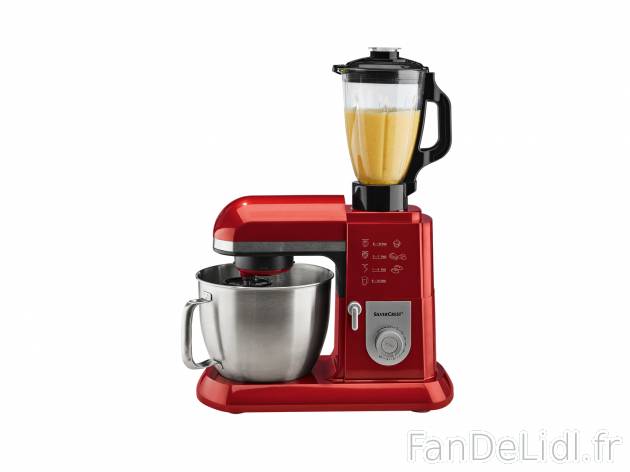 Robot de cuisine avec blender , le prix 89.99 € 
- Pour pétrir, mélanger et ...