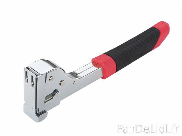 Marteau agrafeur , prezzo 7.99 € per L&apos;unité 
- Pour fixer facilement ...
