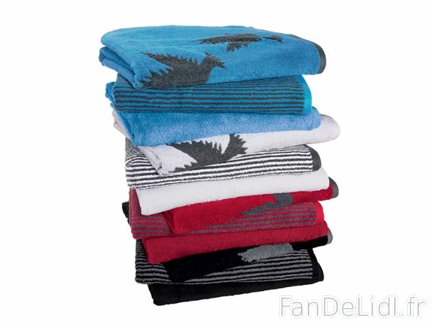 Serviette de bain éponge , prezzo 7.99 € per L&apos;unité au choix 
- Ex. ...
