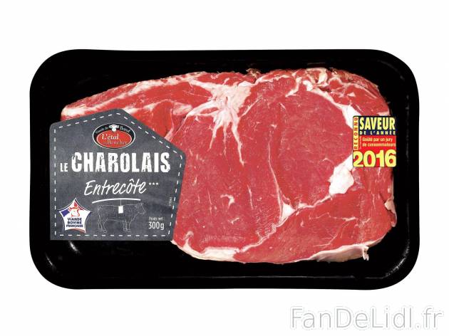 Entrecôte Charolaise1 , prezzo 6.99 &#8364; per 300 g 
&nbsp;&nbsp;&nbsp;&nbsp; ...