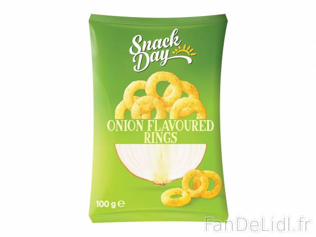 Snack goût oignon , le prix 0.79 €