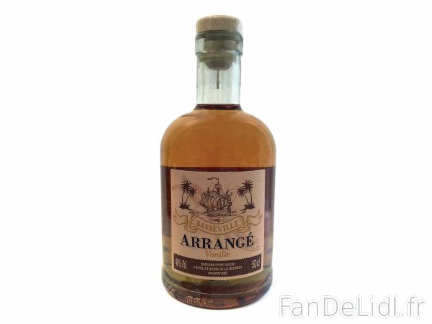 Boisson spiritueuse à base de rhum aromatisée saveur , le prix 11.89 € 
- Inédit ...