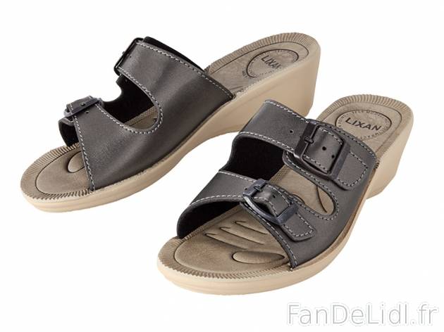 Mules femme , prezzo 7.99 € per La paire au choix 
- Semelle de propreté souple ...