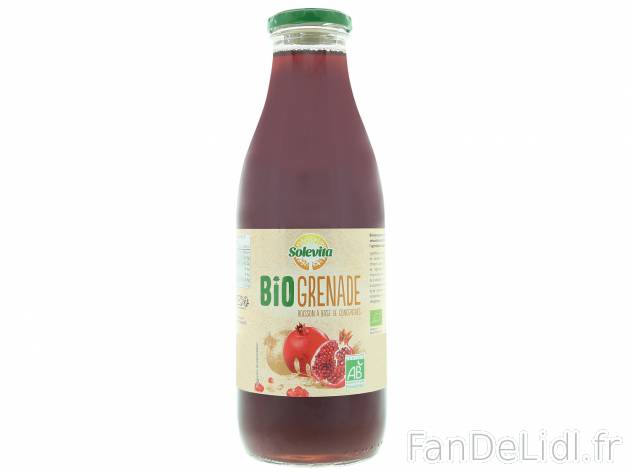 Boisson de grenade à base de jus concentré Bio , le prix 1.69 € 

Caractéristiques

- ...