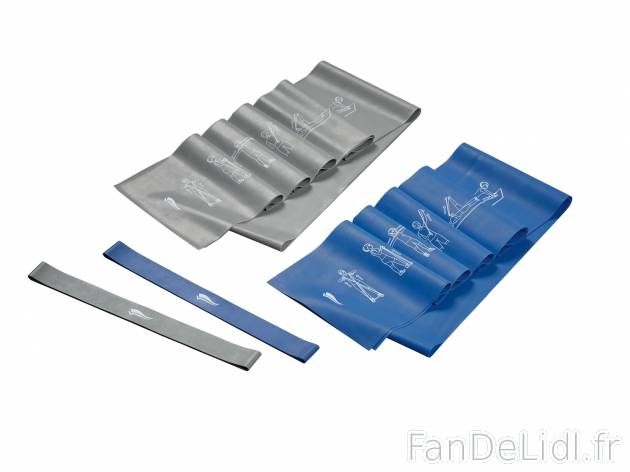 Bandes élastiques de fitness , le prix 5.99 € 
- Set de 4
- Pour un entraînement ...