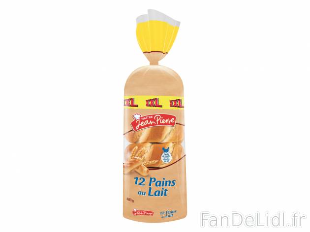 Pains au lait XXL , le prix 1.09 €