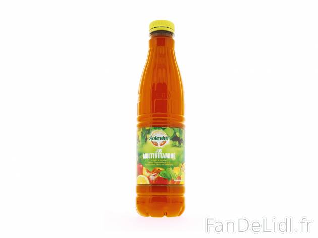 Jus multivitaminé 12 fruits ABC , le prix 0.86 €