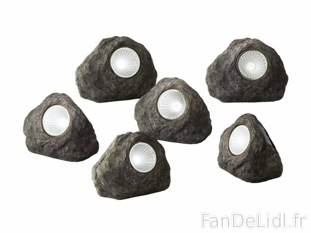 Lampes solaires à LED aspect granit , prezzo 9.99 € per Le lot au choix 
- Au ...