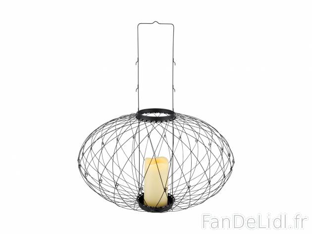 Lanterne modulable en fil de fer tressé , le prix 14.99 € 
- Peut également ...